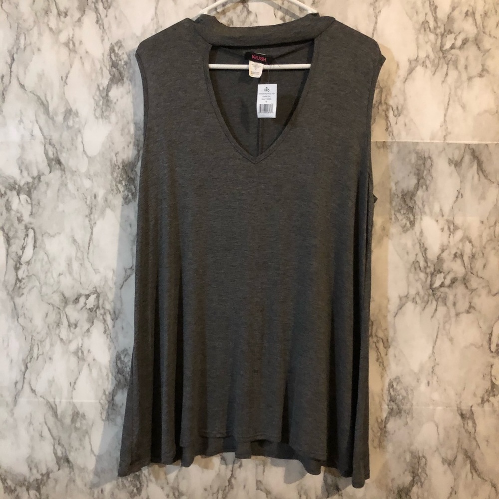 Krush blouse sleeveless career blouse size 1X